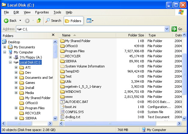Folder Size, 윈도우 탐색기의 폴더 사이즈 노출 유틸.