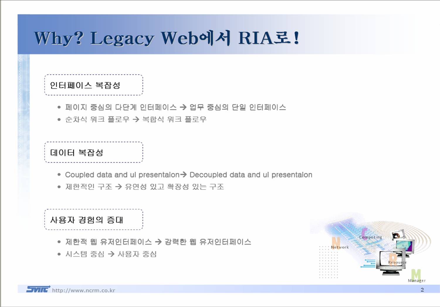 개방형 표준의 RIA 시스템 구축 방안 문서