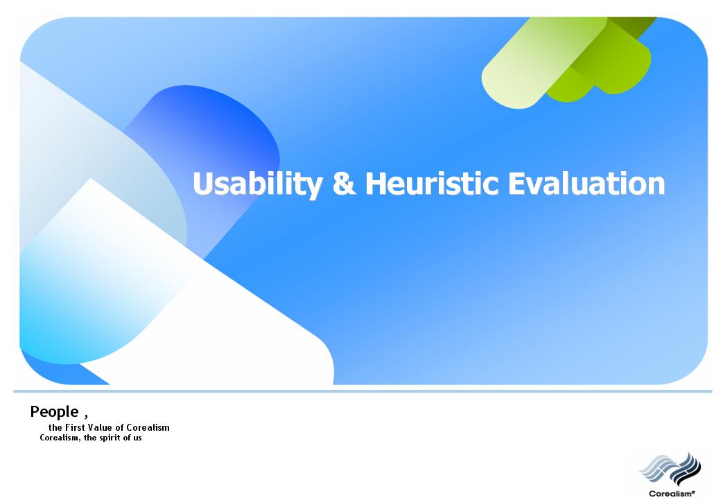 Usability & Heuristic Evaluation