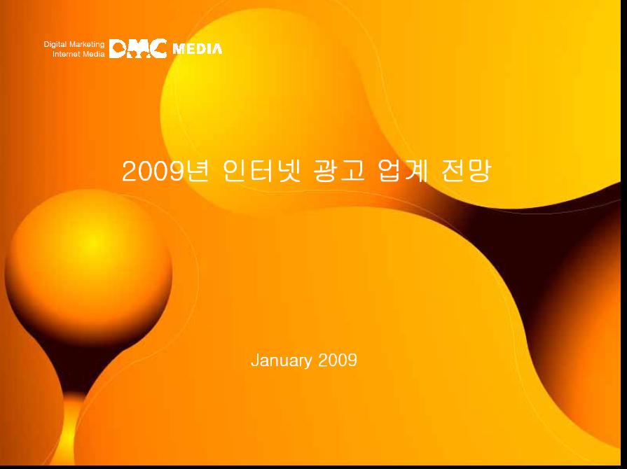 2009년 인터넷 광고전망