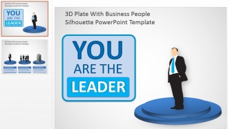 3d-plate-with-business-people-silhouett